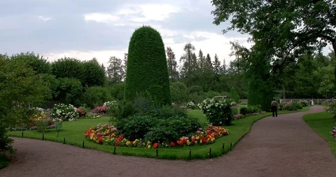 Freylinsky garden Video stock 93817779