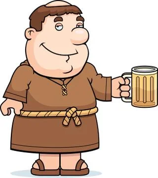Friar Beer Stock Illustration