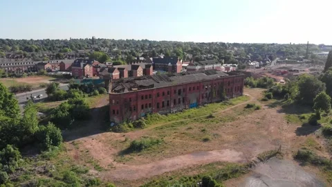 Friargate Bonded Warehouse, Derby Stock Footage 253186092