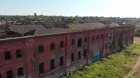Friargate Bonded Warehouse - Derby Stock Footage 253186183