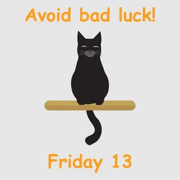Friday 13 Stock Illustration