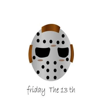 Friday the 13th Stock Illustration
