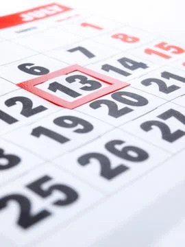 Friday 13th Stock Photos