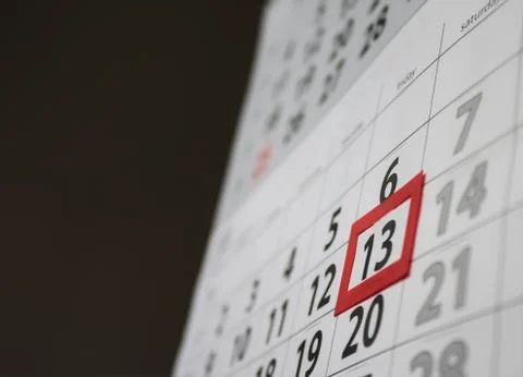 Friday 13th Stock Photos