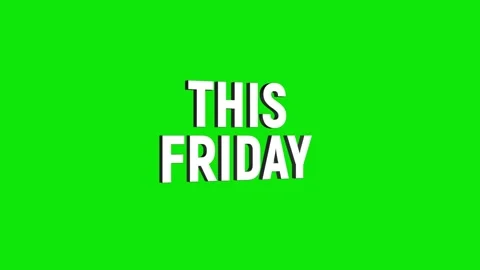 This friday 3D text looped animation word on super discount offer Stock Footage 313665214