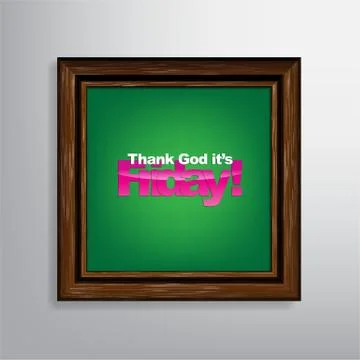 Friday background. 스톡 일러스트