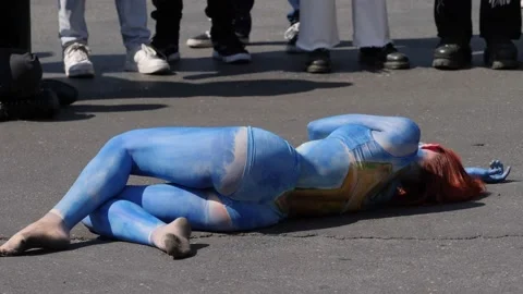 Friday For Future: Staging of the death of the earth. Rome, March 25, 2022 Stock Footage 172524006