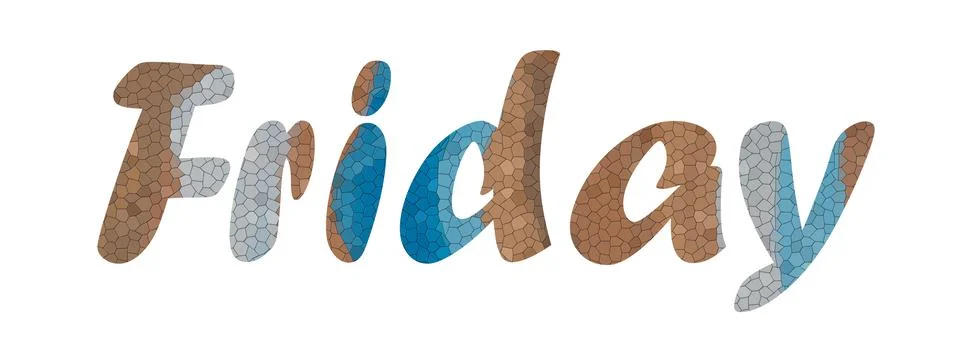 Friday Stock Illustration