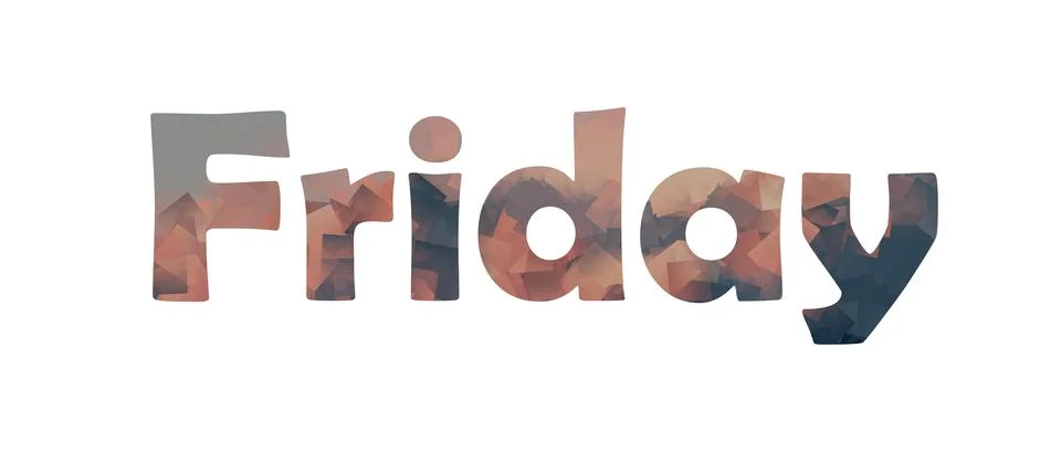 Friday Stock Illustration