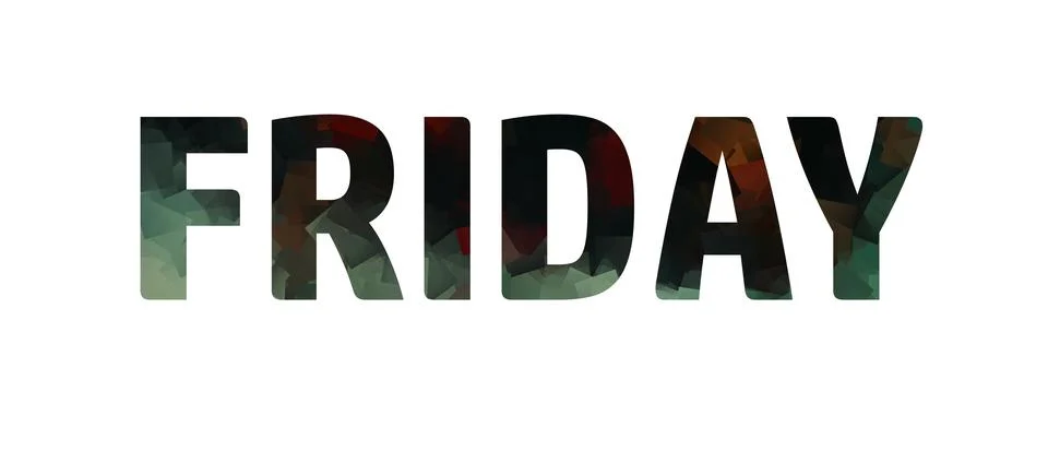 FRIDAY Stock Illustration