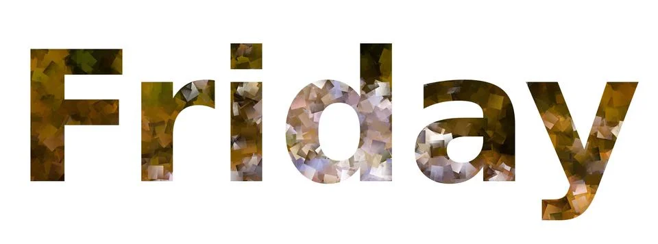 Friday Stock Illustration