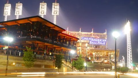 Friday Night Cincinnati Stockfoto's