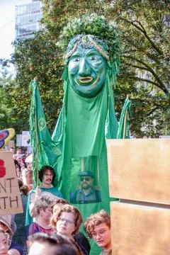 'Fridays for Future' Climate Change Protest in Toronto, Canada. Stock-Fotos