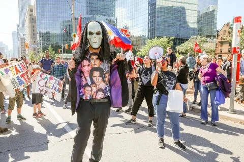 'Fridays for Future' Climate Change Protest in Toronto, Canada. Foto stock