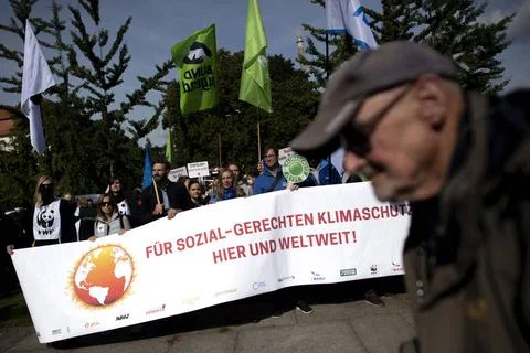  Fridays for Future, Climate Demonstration DEU, Deutschland, Germany, Berl... 库存照片