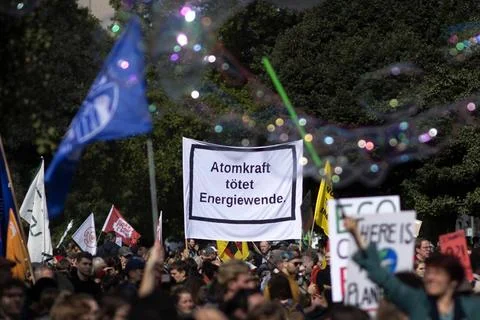  Fridays for Future, Climate Demonstration DEU, Deutschland, Germany, Berl... 库存照片