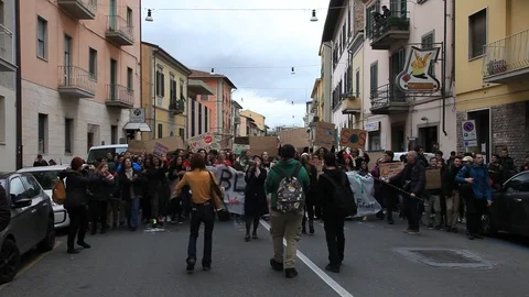 Fridays for future 스톡 동영상 120775485