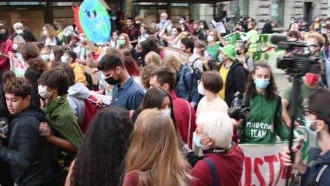 Fridays for Future - Milan - October 1, 2021 Vidéo 162103040
