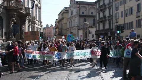 Fridays for Future - Milan - October 1, 2021 Vidéo 162103101