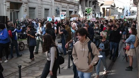 Fridays for Future - Milan - October 1, 2021 - 11 Vidéo 162103136