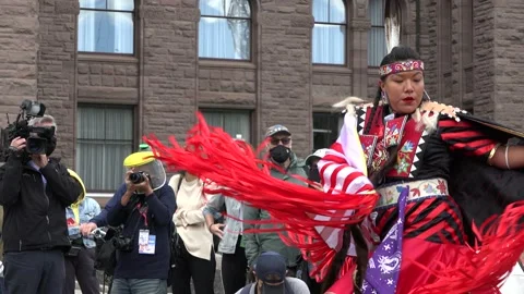 Fridays for Future in Toronto Canada 2021 Stock Footage 161507520