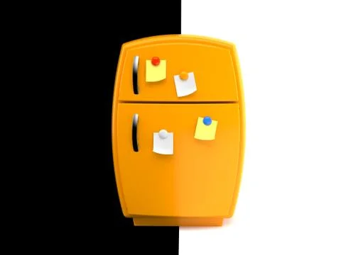 Fridge Stock Illustration
