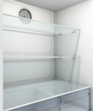 Fridge Interior Stock Illustration