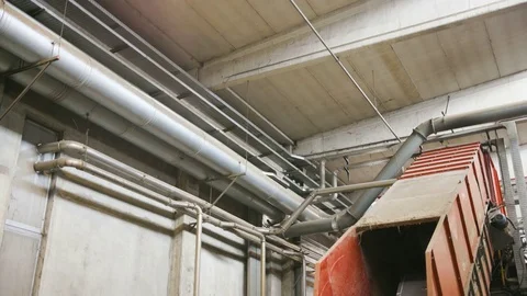 Fridge Recycling Machine Tilt Video stock 77703991