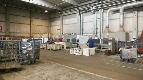 Fridge Recycling Machine Working Video stock 77705288