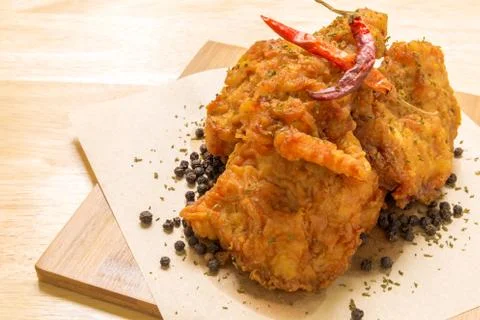 Fried Appetizer / Fried Appetizer Background Foto stock