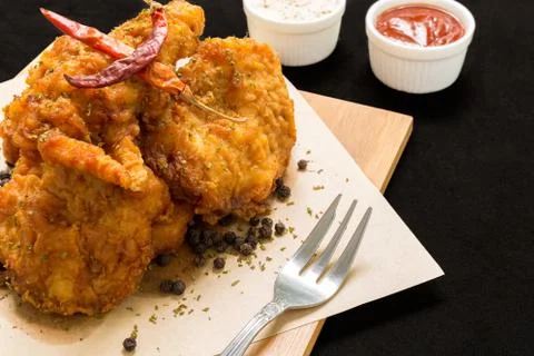 Fried Appetizer / Fried Appetizer Background Stock Photos
