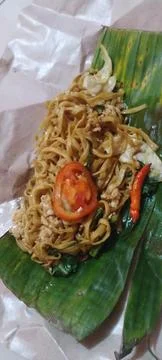 Fried bakmie Stock Photos