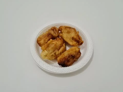 Fried bananas Stock Photos