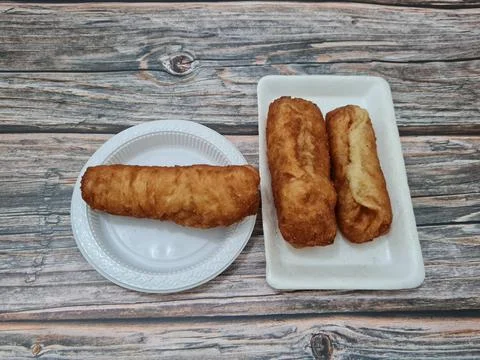 Fried bread Stock Photos