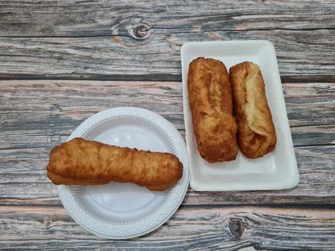 Fried bread Stock Photos