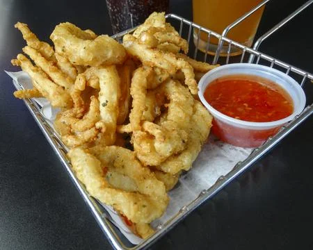 Fried Calamari Stock Photos