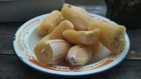 Fried cassava Stock-Fotos