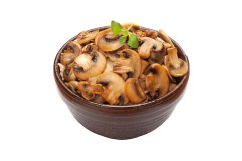 Fried champignon Stock-Fotos