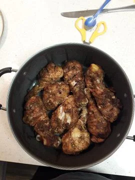 Fried checken Stock Photos