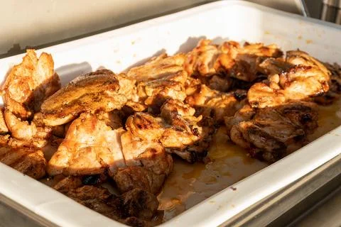 Fried chicken - Close-up Stock Photos