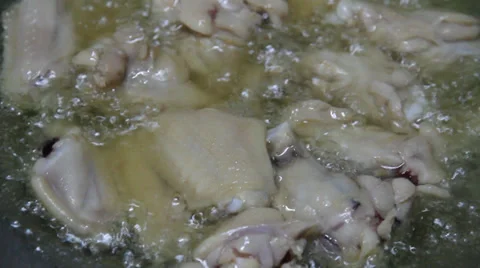 Fried chicken 스톡 동영상 29172280