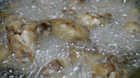 Fried chicken 스톡 동영상 29172424