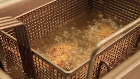 Fried Chicken Stock Footage 79049573