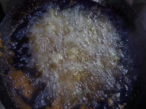 Fried chicken Stock Footage 120991264