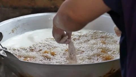 Fried chicken Stock Footage 254578914