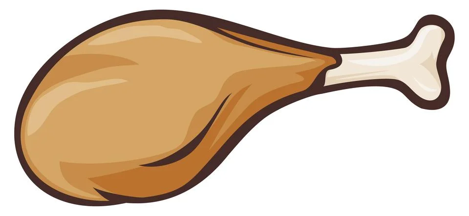 Fried Chicken Stock Illustration