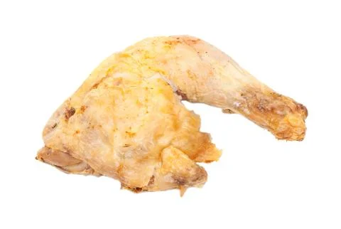 Fried chicken leg Stock Photos