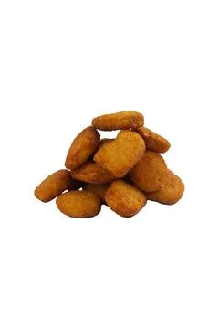 Fried chicken nuggets. Selective focus. Stock Photos