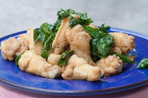 Fried chicken Foto stock