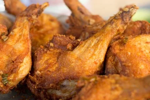 Fried chicken Stock Photos